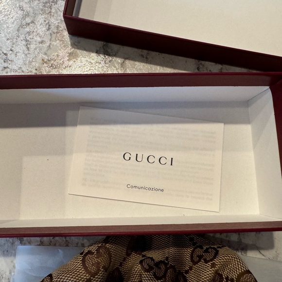 Gucci GG Canvas Scrunchie - Picture 6 of 7